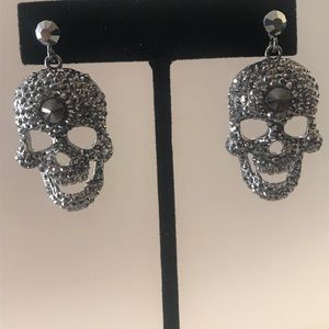 Skull Drop Earrings
